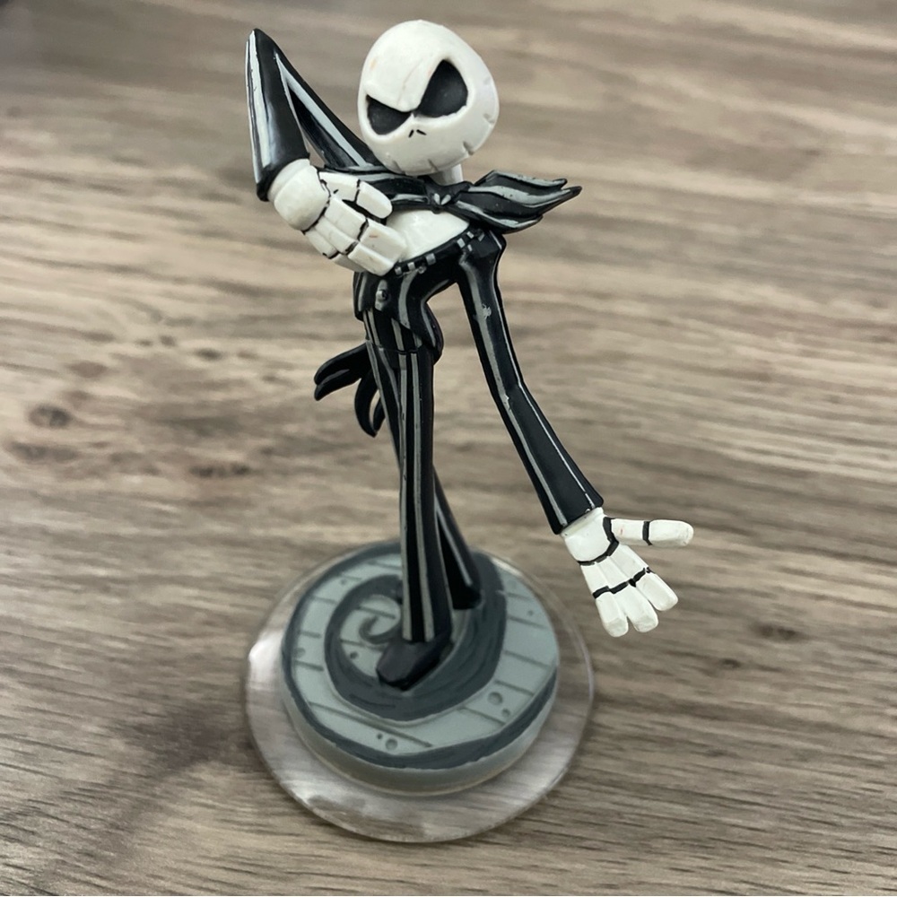 Disney Monochrome Jack Skellington Sculpture